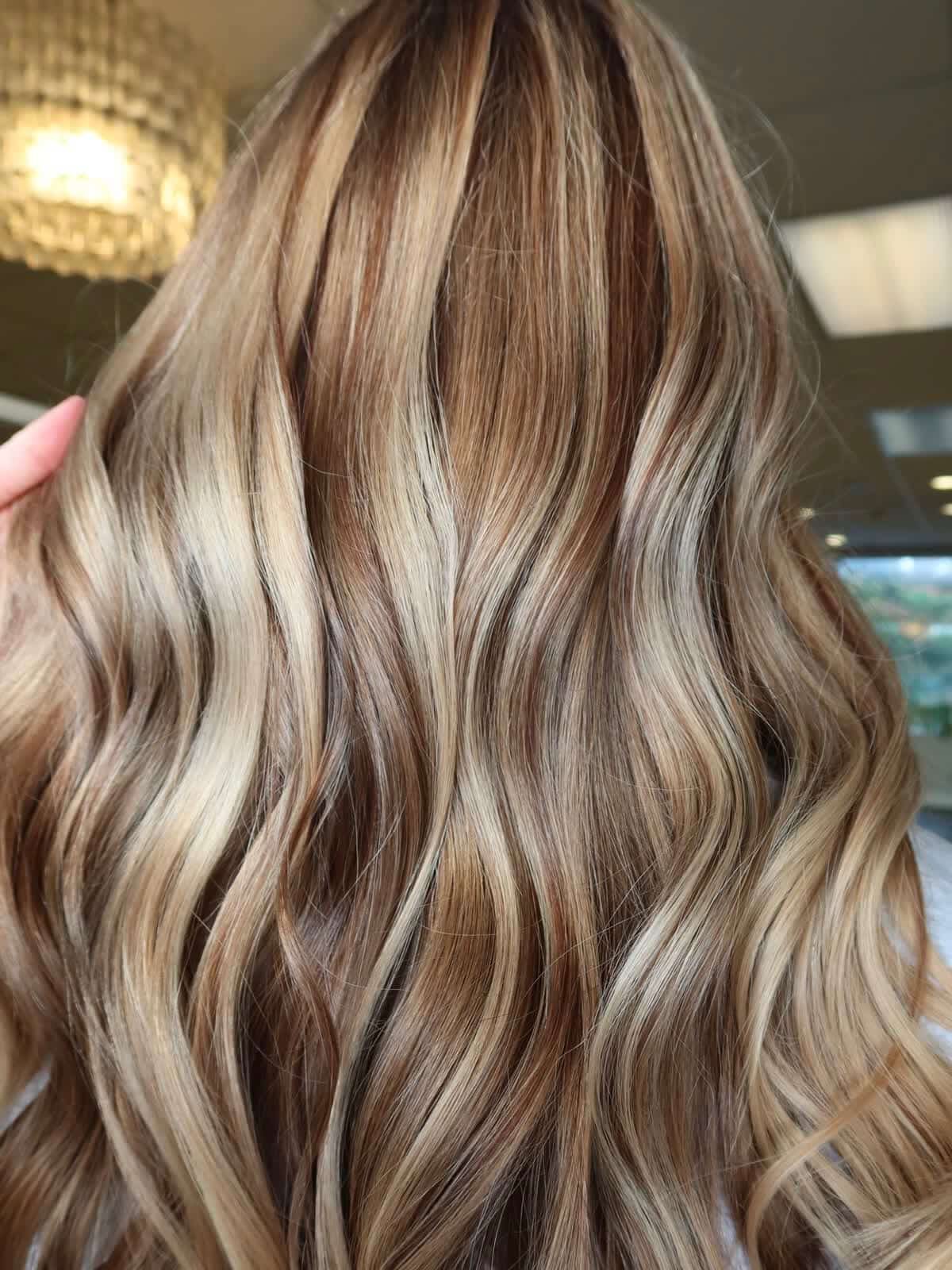 After Image: Hair Color - back