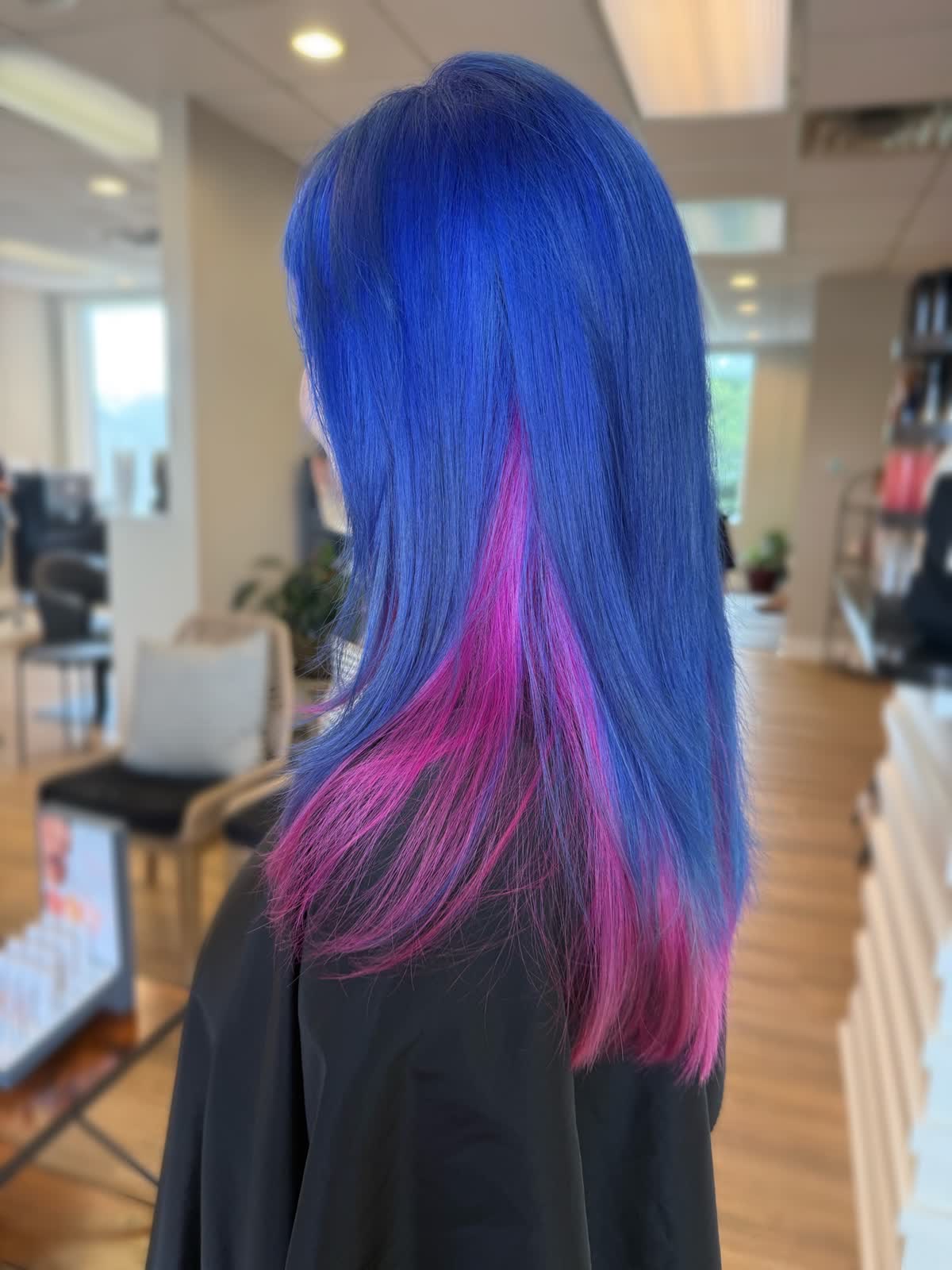 After Image: Hair Color - back