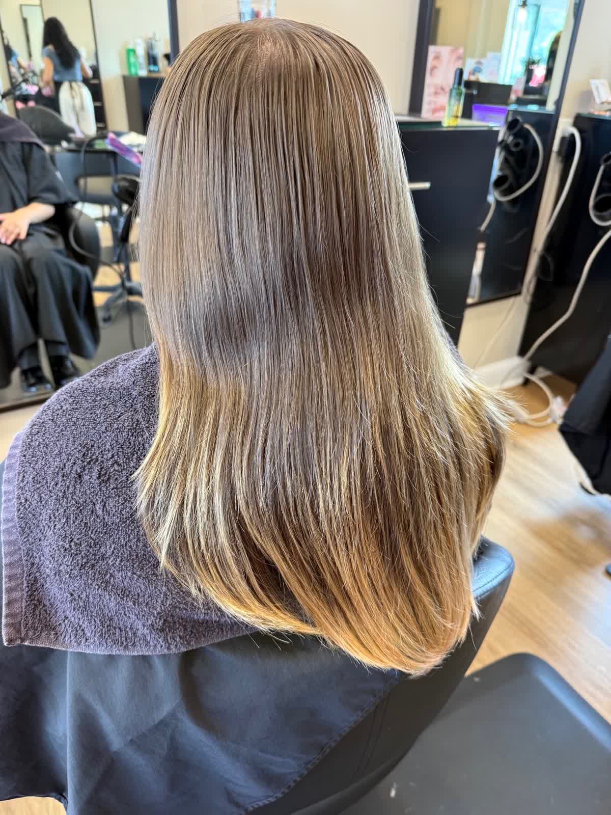 Before Image: Hair Color - back